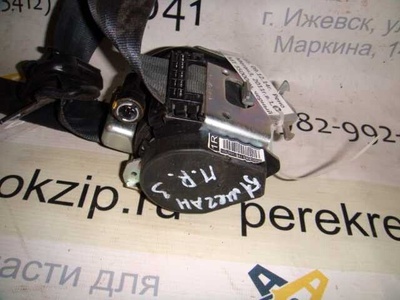 868840008R Ремень безопасности Megane 3 (09-14)/Fluence (10-17) с 10-13 пер R с пиропатроном б\у СТРЕЛЯНЫЙ (арт. )