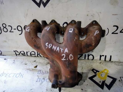 2851138001 Коллектор выпускной Sonata (98-01)/Sonata 5 (02+Тагаз) 2.0 G4JP/2.4 G4JS б\у (арт. )