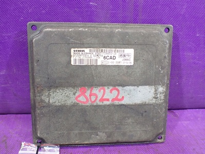 6S6112A650JD форд fusion 05 - 12 1.6 100km блок управления двигателя s120977314d