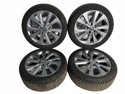 Auris ii corolla колёса колёсные диски алюминиевые с датчиками шины 225 / 45r17 комплект