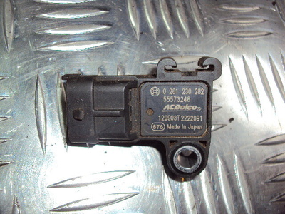 55573248 Датчик абсолютного давления Opel/Chevrolet (A12XEL/A14NET/Z16XER/Z16XEP/A18XER/A24XE/F16D4) Б\У (арт. )
