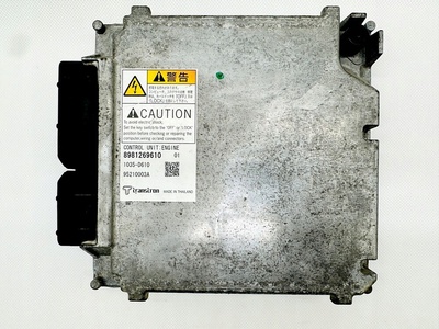 8981269610 Блок управления isuzu d - max 3.0d
