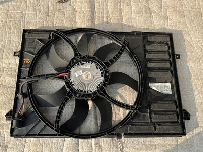 7E0121205F volkswagen t5 t6 рестайлинг корпус вентилятор радиатора блок 7e0121207e