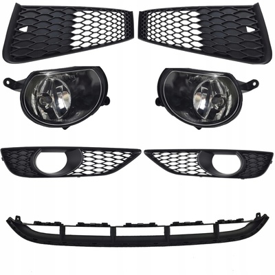 4L0807698B audi q7 4l0 10 - 15r s - line fl решетки решётка боковое центральная туманки