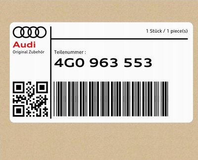 4G0963553INTRAD коврик sensorowa audi a6 a7 rs6 rs7