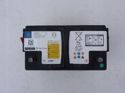 A0009823804 мерседес аккумулятор 80ah 800ма 2017 года agm гелевый