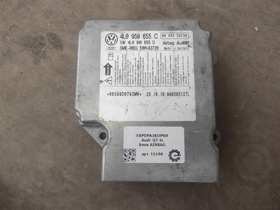 4L0959655C Блок AirBag Audi Q7 4L 2011 , , 00399D08DZ7B, 4L0910665D, , 5WK43720,