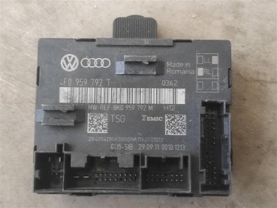 4F0959792T Блок управления двери Audi Q7 4L 2011 , , 4F0959792M, 8K0959792M