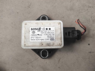 8K0907637C Датчик ускорения Audi A4 B8 2011 , , , 0265005738, BPV128331,