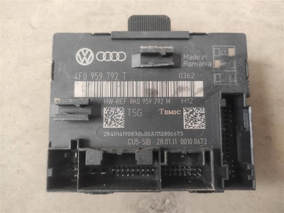 4F0959792T Блок управления двери Audi A4 B8 2011 , , 4F0959792M, 8K0959792M
