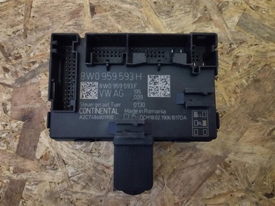 8W0959593H Блок управления двери Audi A4 B9 2019 , , 4M0959793H, 8W0959593F, A2C7486801900