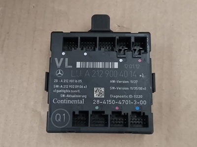 A2129004014 Блок управления двери Mercedes CLS W218 2013 , A2129011605, A2129020906