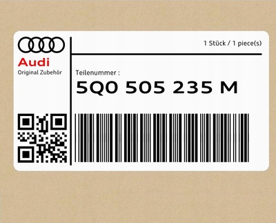 5Q0505235MINTRAD рама дополнительная audi a3 q2 q3 / sportback rs3 rsq3 tt ttrs