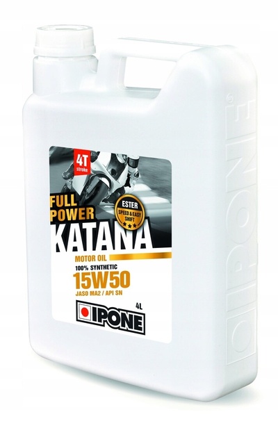 Масляный syntetyczny ipone full power катана 4 л 15w - 50