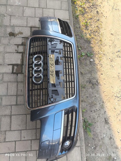 4F0807437AG Бампер решетка радиатора передняя audi a6 c6 fl рестайлинг 4f0 2008 - 2011 в сборе