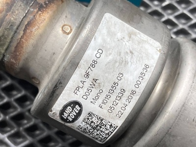 FPLA9F788CD Патрубок интеркулера Land Rover Range Rover 4 2018 ,LR077735,LR109965,LR062032