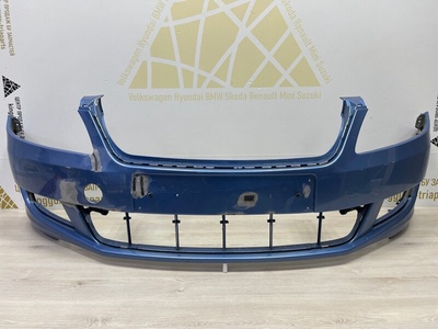5J0807221D Бампер Skoda Fabia 2 5J2 Рестайлинг 2010-2014