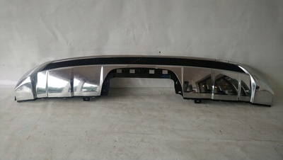 A1668850053 диффузор бампера задняя хромированная мерседес мл 166 amg