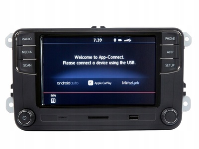 Радио автомобильные volkswagen rcd360 pro ii 2 - din