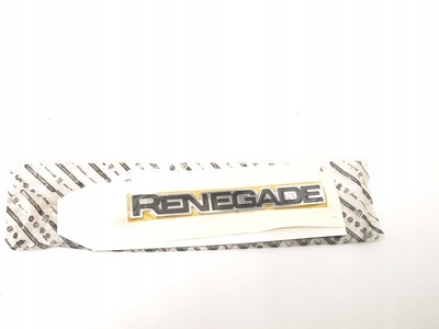 52005058 джип renegade логотип эмблема надпись на дверь хромированная