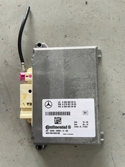 A0009002901 Мерседес w212 модуль distronic