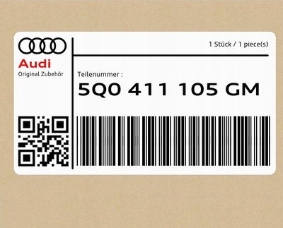 5Q0411105GMINTRAD пружина śrubowa audi a3 q4 rs3