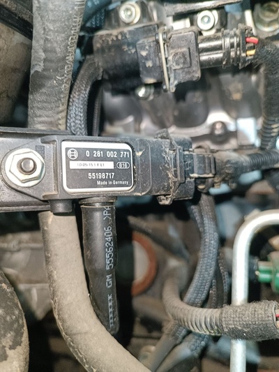 0281002771 Датчик абсолютного давления Opel Zafira 2009