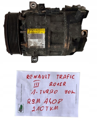 926003460R Renault trafic iii 1.6 dci компрессор компрессор кондиционера