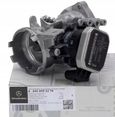 A6400902270 мерседес w169 a180 cdi w254 дросельная заслонка воздушный оригинал