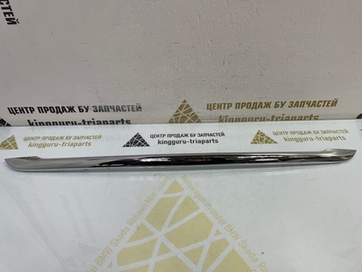 51117458875 Молдинг хромированный бампера BMW X3 G01 до Рестайлинг 2017-2021