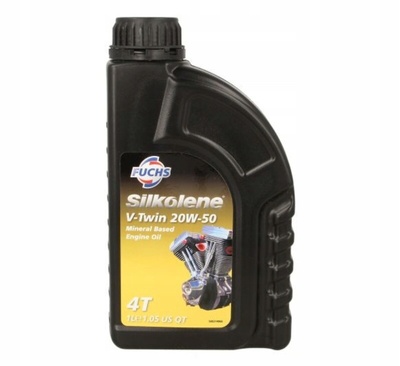 Масляный 4t silkolene v - twin 20w50 1l mineralny рекомендует