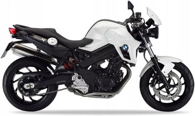 Naklejki на motocykl fooqs для bmw f 800 r 2012 - 2014 biało - czarny