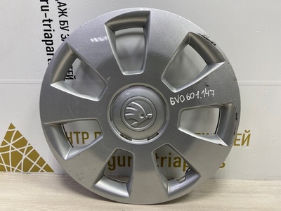 6V0601147 Колпак колеса R15 Skoda Rapid 1 NH3 до Рестайлинг 2012-2017