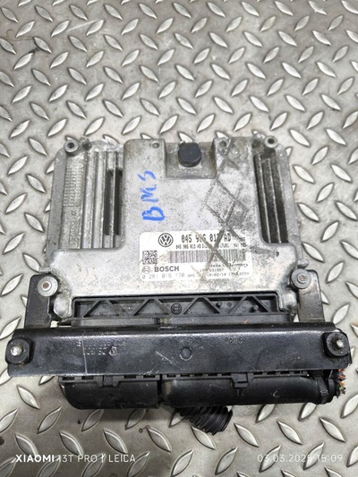 0281016170 Блок управления двигателем Skoda Fabia Bms 2009 , 045906013ad