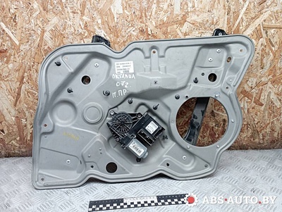 1K0959792J Стеклоподъемник электрический передний правый Skoda Octavia 2 (A5) 2007 ,1Z1837656K,1T0959702H
