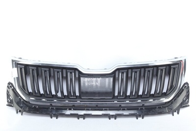 565853653A Решетка радиатора Skoda Kodiaq 1 NS7 до Рестайлинг 2016-2022