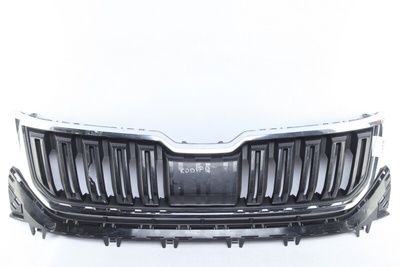 565853653A Решетка радиатора Skoda Kodiaq 1 NS7 до Рестайлинг 2016-2022