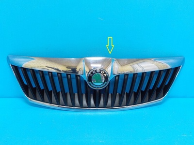 1Z0853668A9B9 Решетка радиатора SKODA Octavia A5 (1Z) 2004-2013