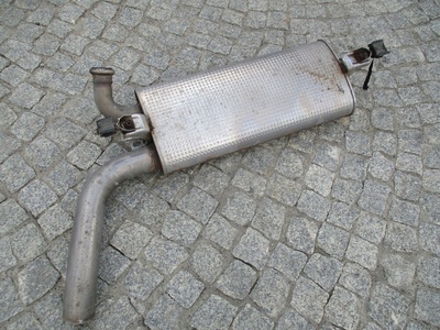 0713 Лагуна 3 07 - 13 2.0 dci глушитель конечный заднего 201000011r