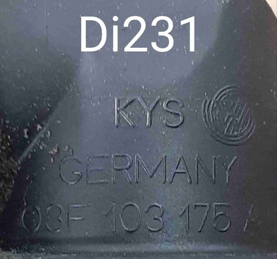 03F103175A Клапан воздушный Volkswagen Golf Mk6 (2008—2012) 2012