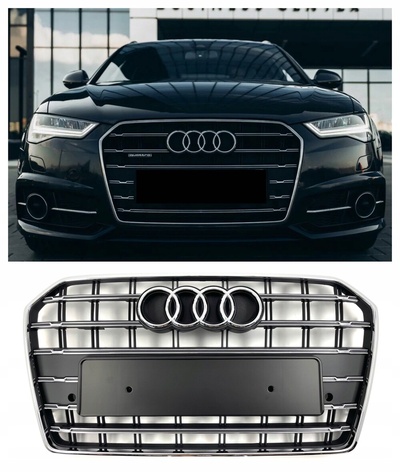 4G0853651AE решетка радиатора audi a6 c7 рестайлинг 2014 - 2017 s - line competition