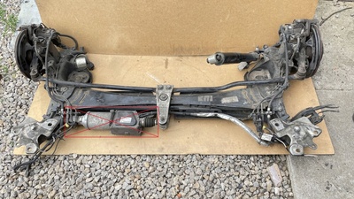 521535670R renault espace v балка ось подвески задняя 4control tpk