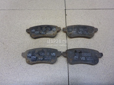 440603558R Колодки тормозные задние дисковые к-кт Renault Scenic II (2003 - 2009)