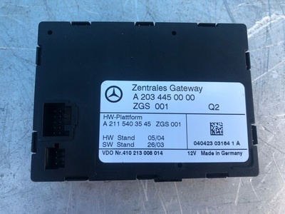A2034450000 Мерседес w203 блок блок управления gateway