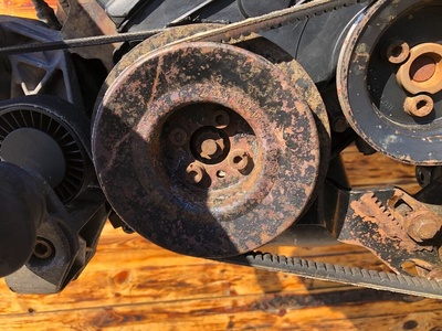 028105253A Шкив коленвала Audi 80 B4 1992