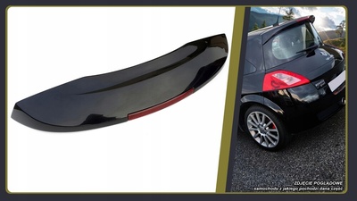 KDS1800 Renault megane 2 ii rs хэтчбек спорт спойлер спойлер аэродинамический tylnej крышки багажника тюнинг