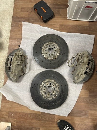 3W0615301L Комплект передних тормозов Audi rs6 C6 2009 , 3W0615301N, 3W0615302D, 3W0615302F, 4F0615107A, 4F0615107B, 4F0615108A, 4F0615108B, 4F0698151J, 4F0698269A
