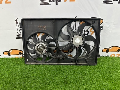 1K0121207BB9B9 Вентилятор охлаждения радиатора Volkswagen Golf MK6 2012 , 1K0959455ET, 1K0959455FR