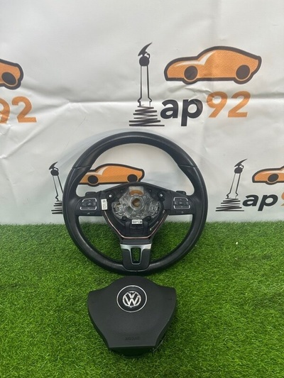 3C8419091BFE74 Руль Volkswagen Passat B7 2013 , 3C8880201AH81U