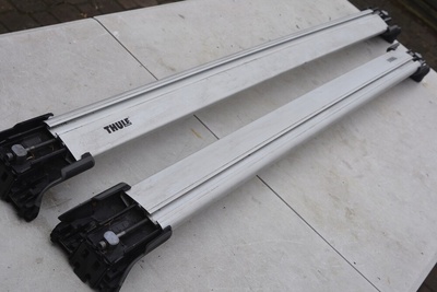 Балки bazowe туле wingbar edge 9596 2 шт серебристая